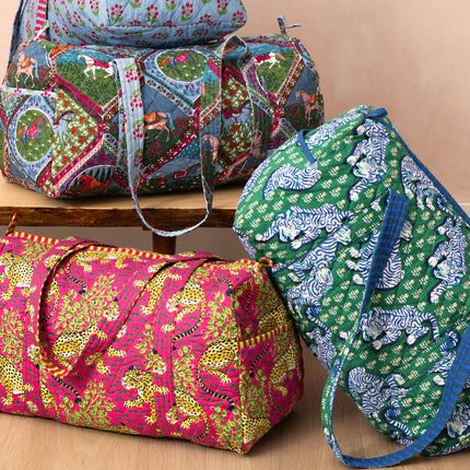 Quilted Duffle Bag
