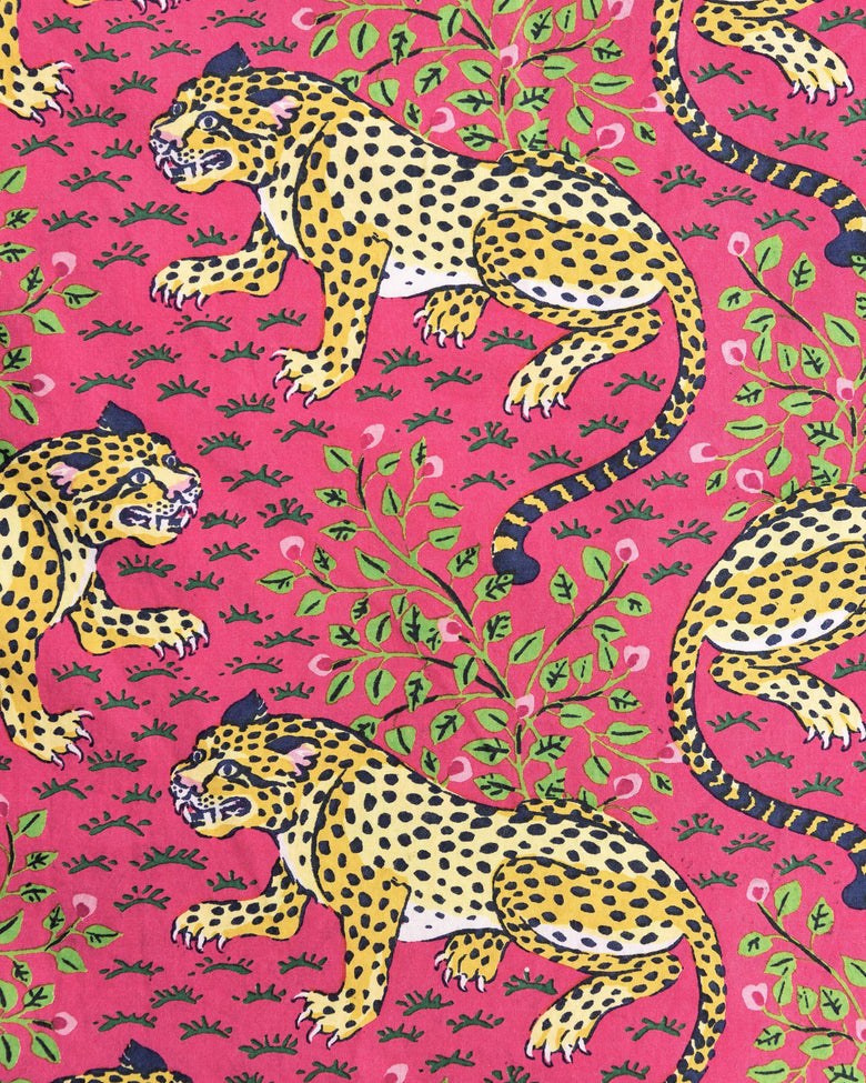 Bagheera - PJ Shorts - Hot Pink - Printfresh