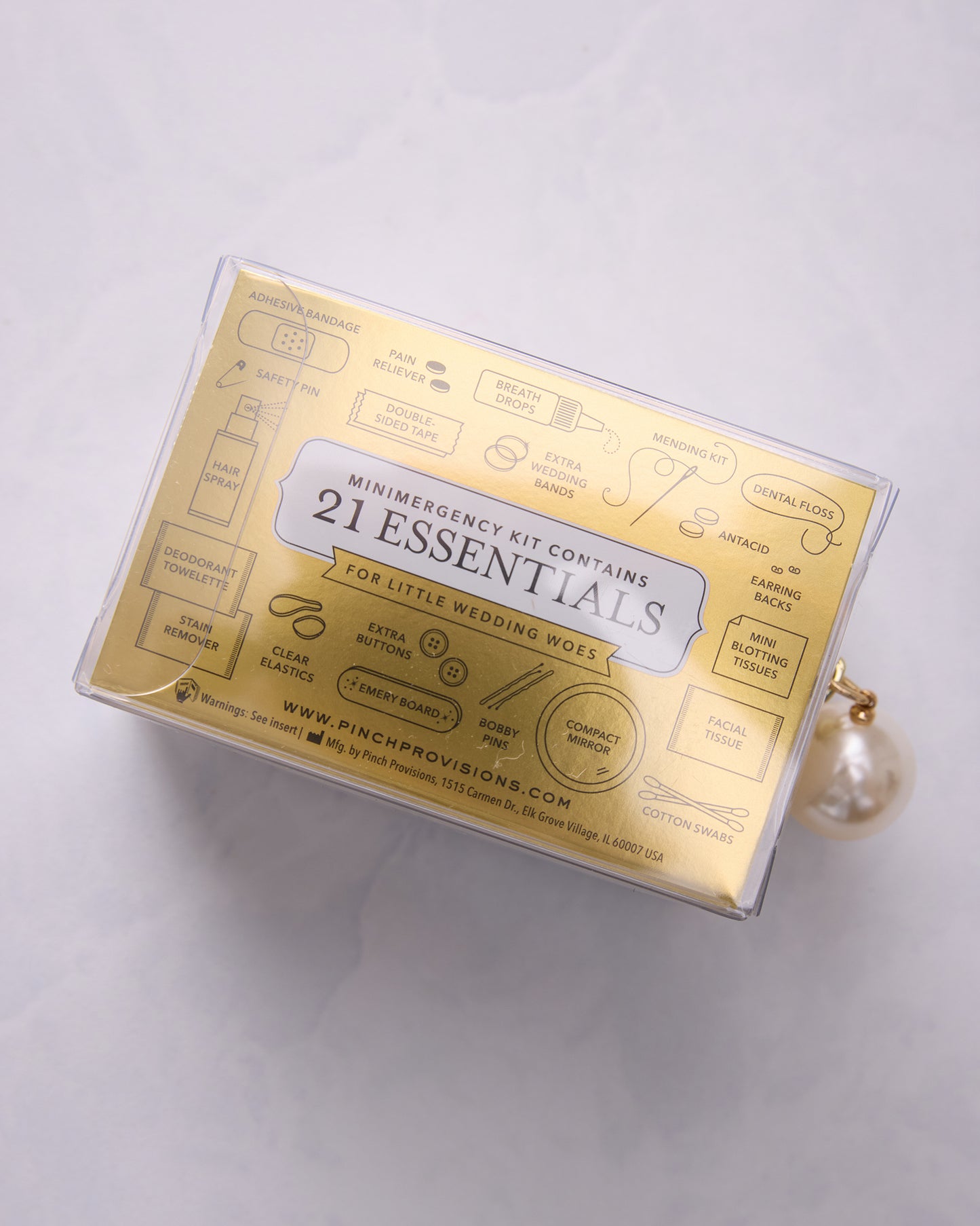 Pearl - Bridal Minimergency Kit - Pinch Provisions - Printfresh