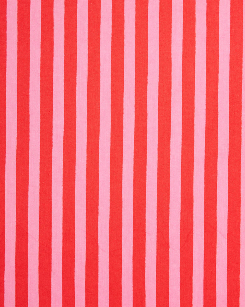 Taffy Stripes - Ruffle Shorts - Peppermint Swirl - Printfresh