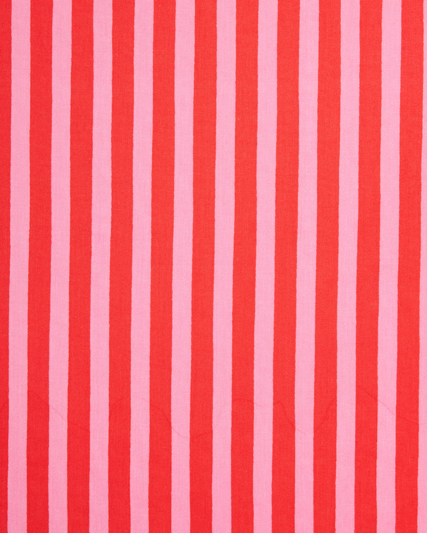 Taffy Stripes - Ruffle Shorts - Peppermint Swirl - Printfresh