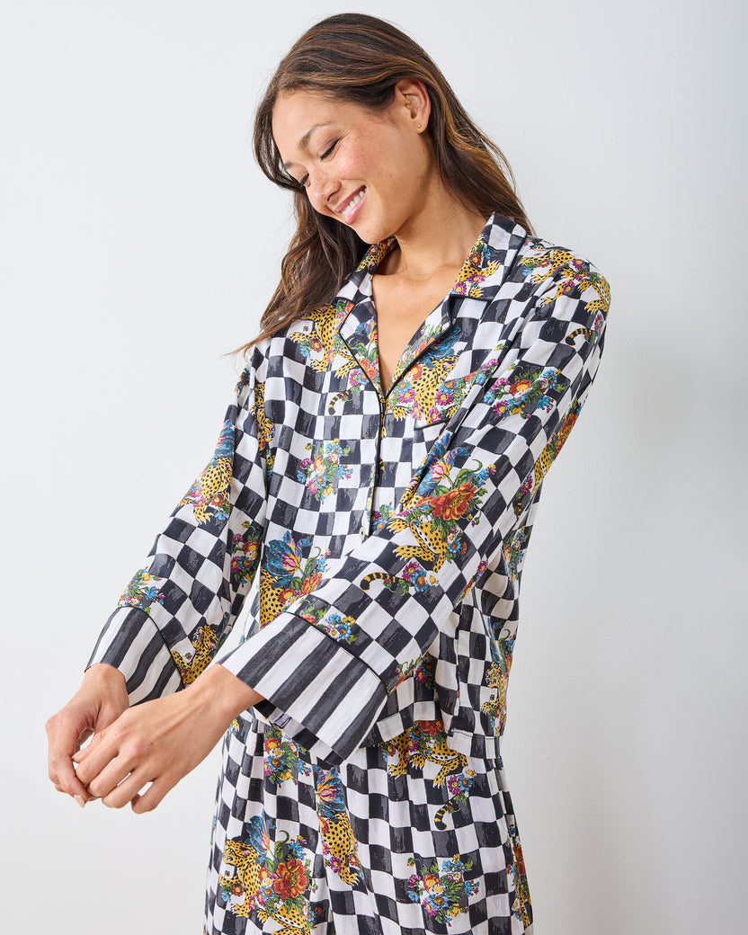 Courtly Check Bagheera - Eco Satin Soho Set - Floral - Printfresh