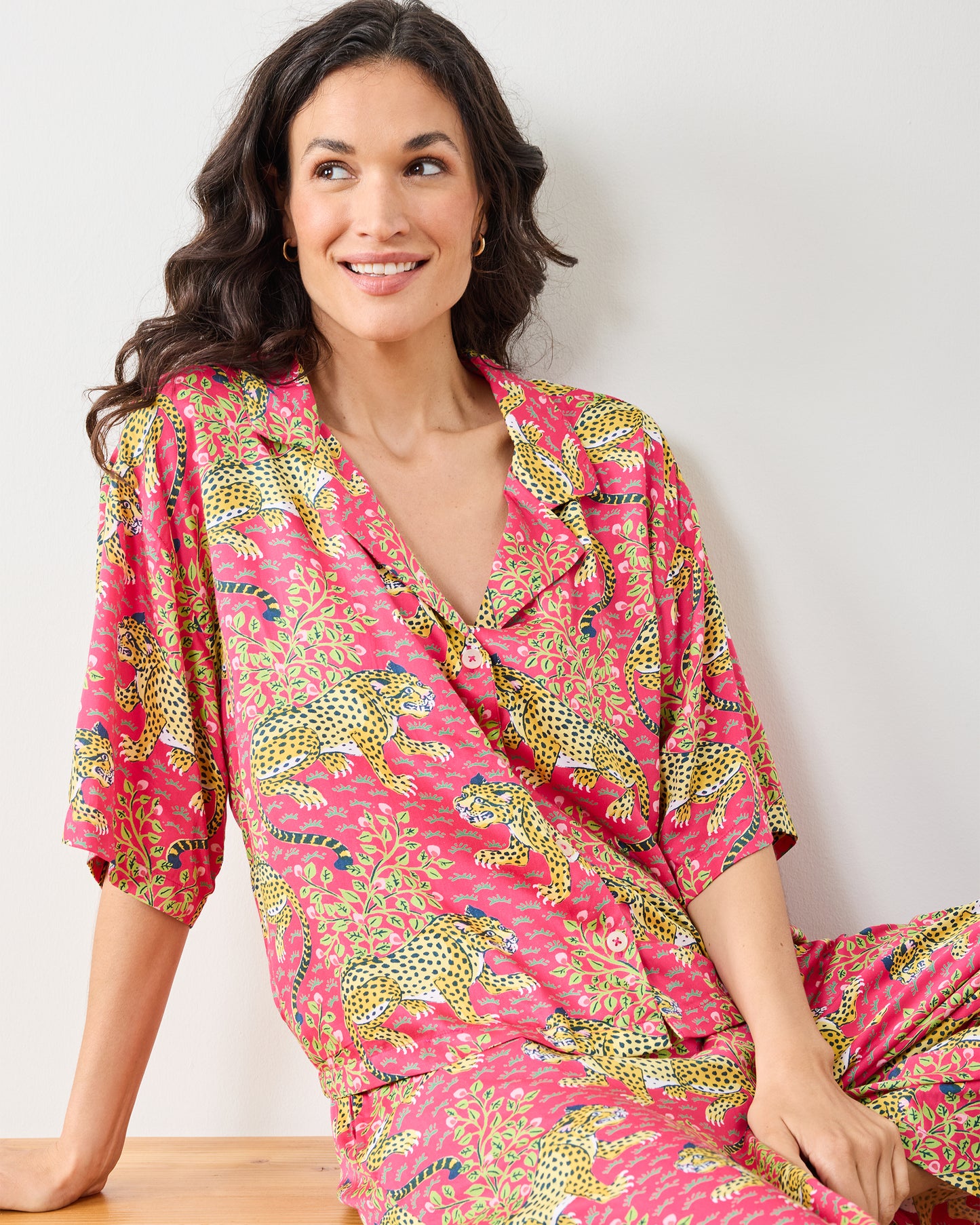 OLD FIT Bagheera - Eco Satin Wildest Dreams Set - Hot Pink - Printfresh