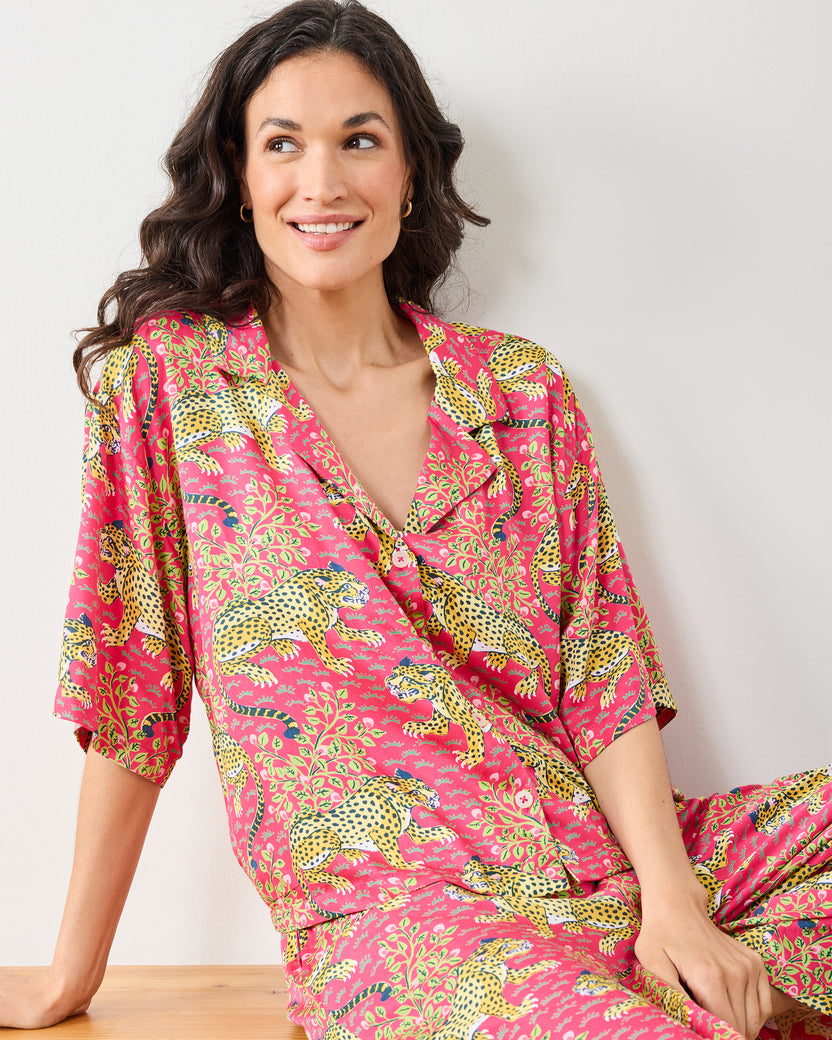 OLD FIT Bagheera - Eco Satin Wildest Dreams Set - Hot Pink - Printfresh
