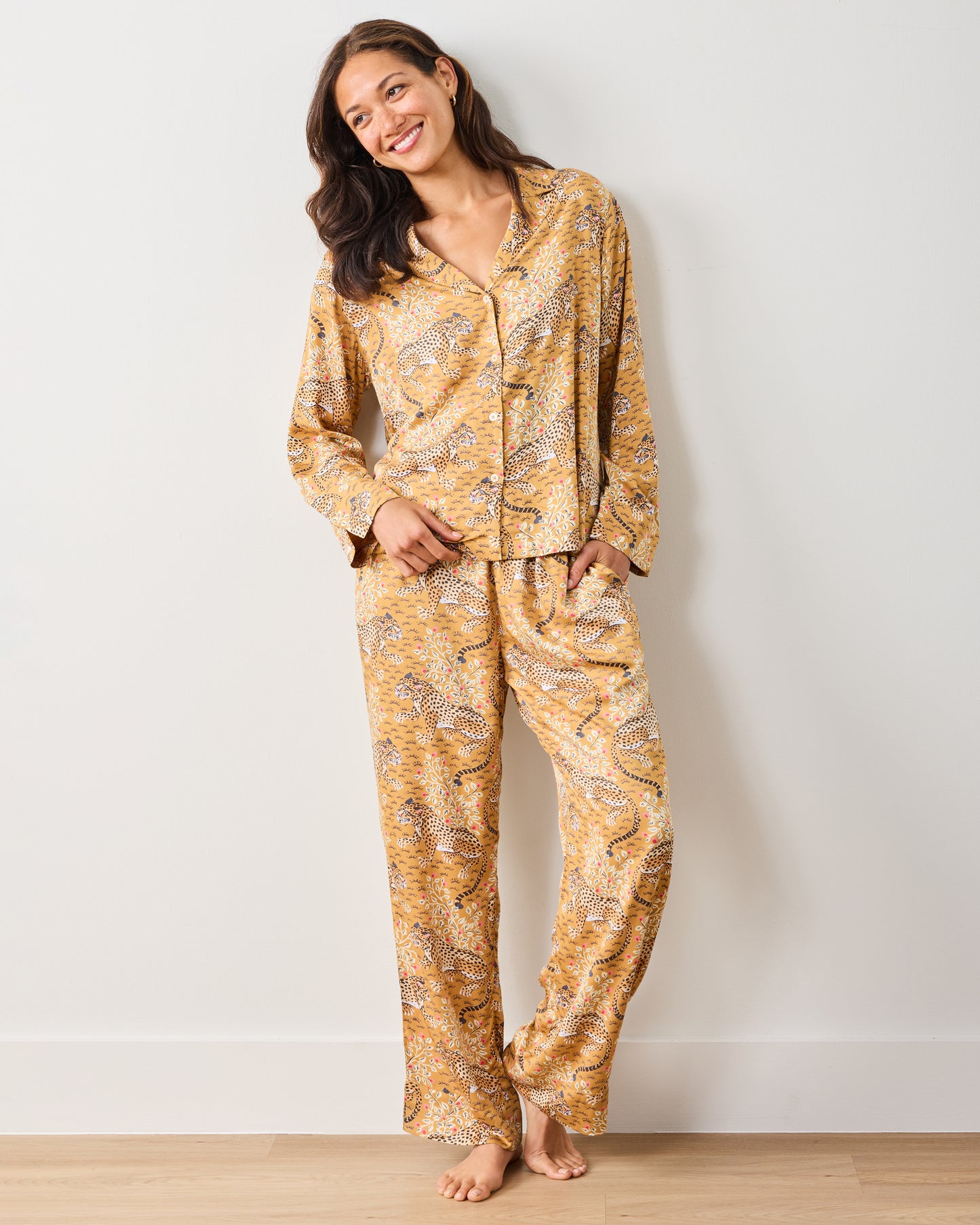 Bagheera - Eco Satin Chelsea Set - Tobacco - Printfresh