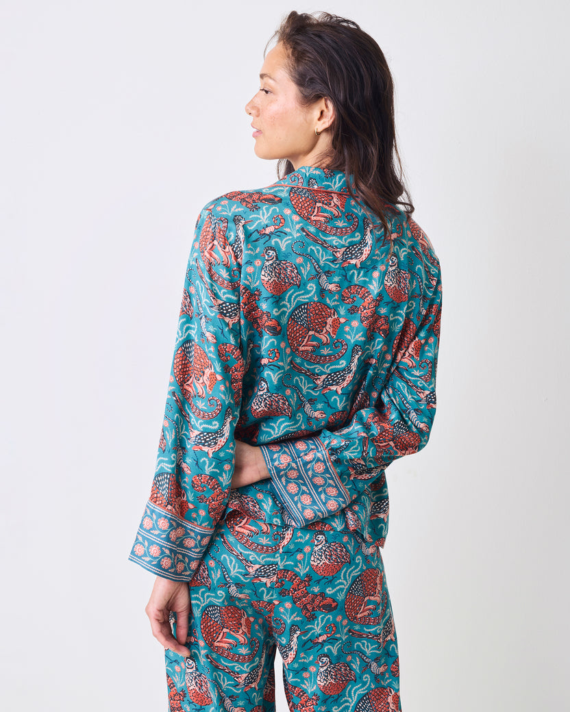 Canyon Critters - Tall Eco Satin Soho Set - Teal