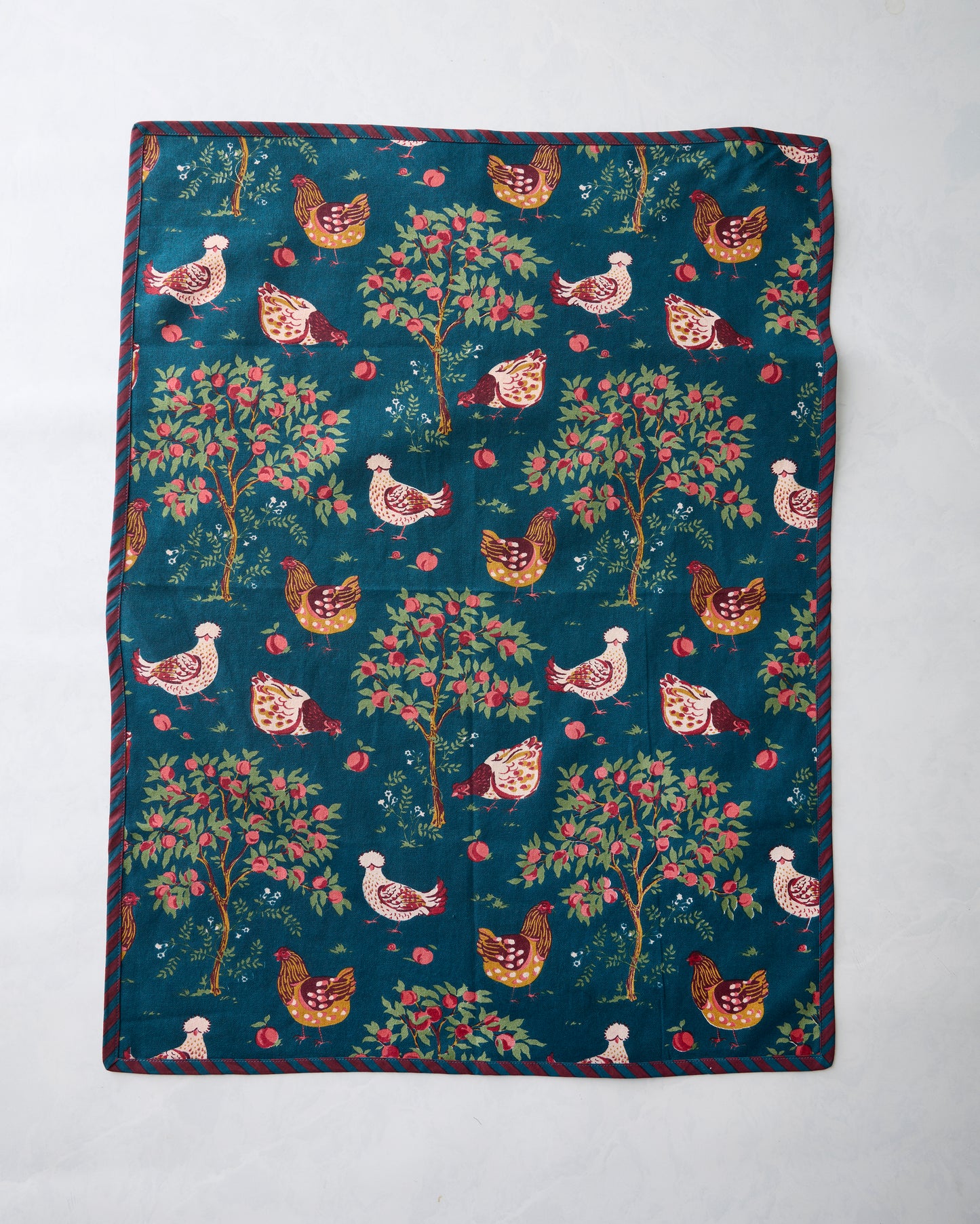 Hen House - Set of 2 Tea Towels - Navy