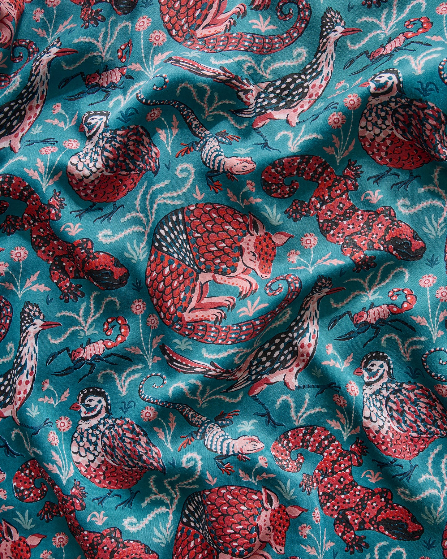 Canyon Critters - Tall Eco Satin Wildest Dreams Set - Teal