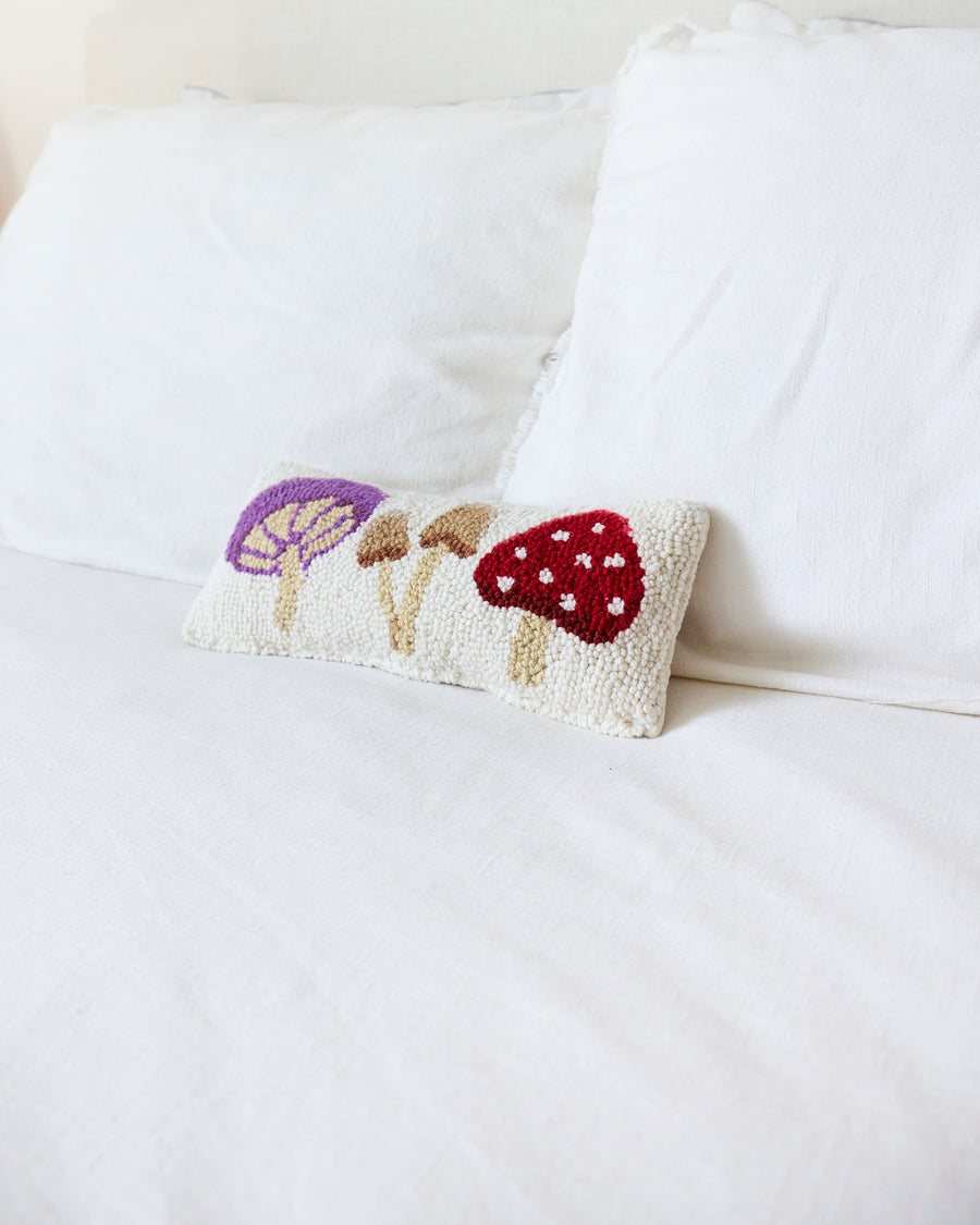 Mushrooms - Hook Accent Pillow - Printfresh