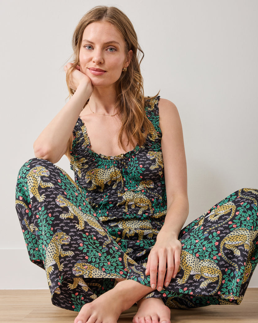Bagheera - Eco Satin Sadie Set - Ink - Printfresh