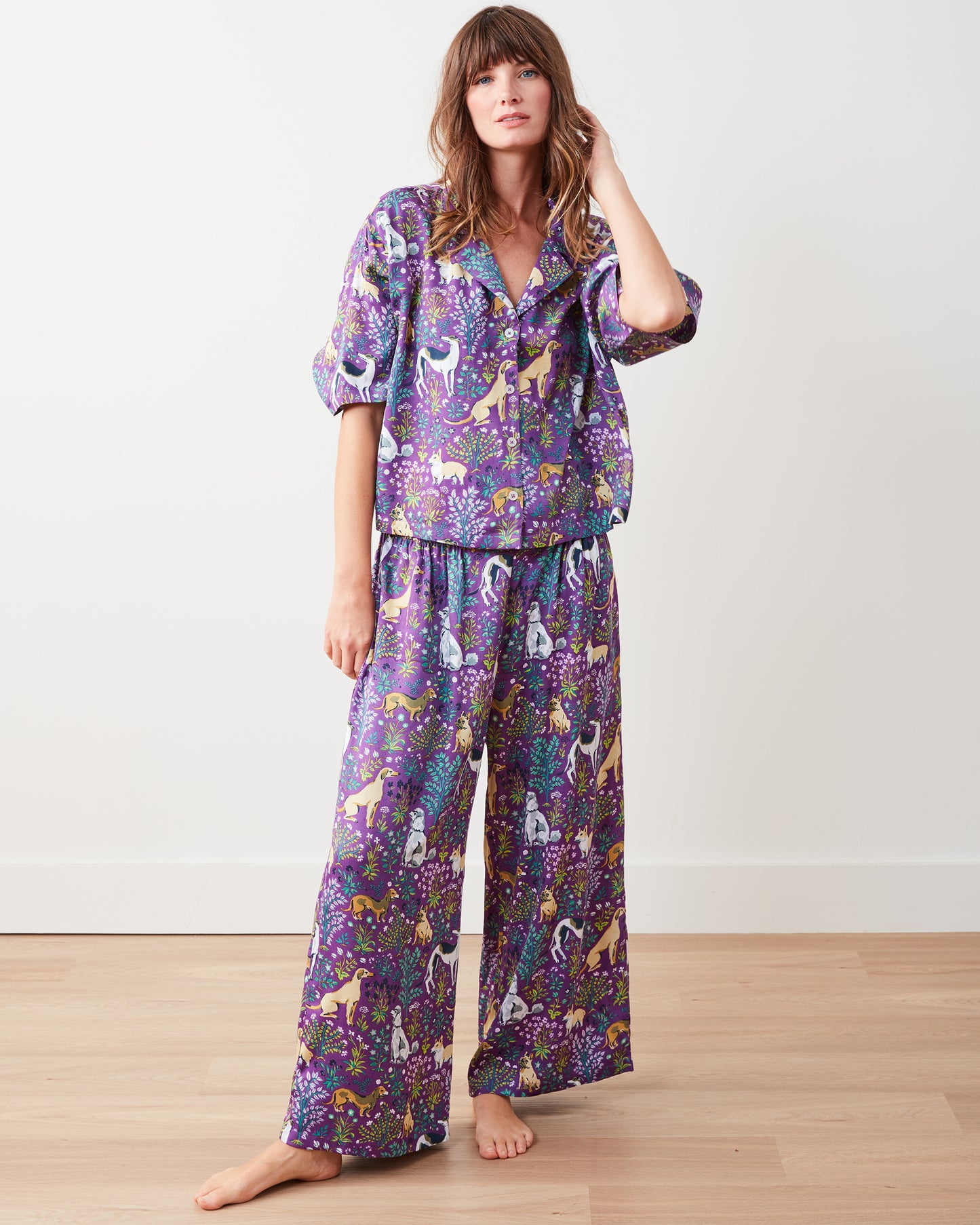 Must Love Dogs - Eco Satin Wildest Dreams Set - Amethyst - Printfresh