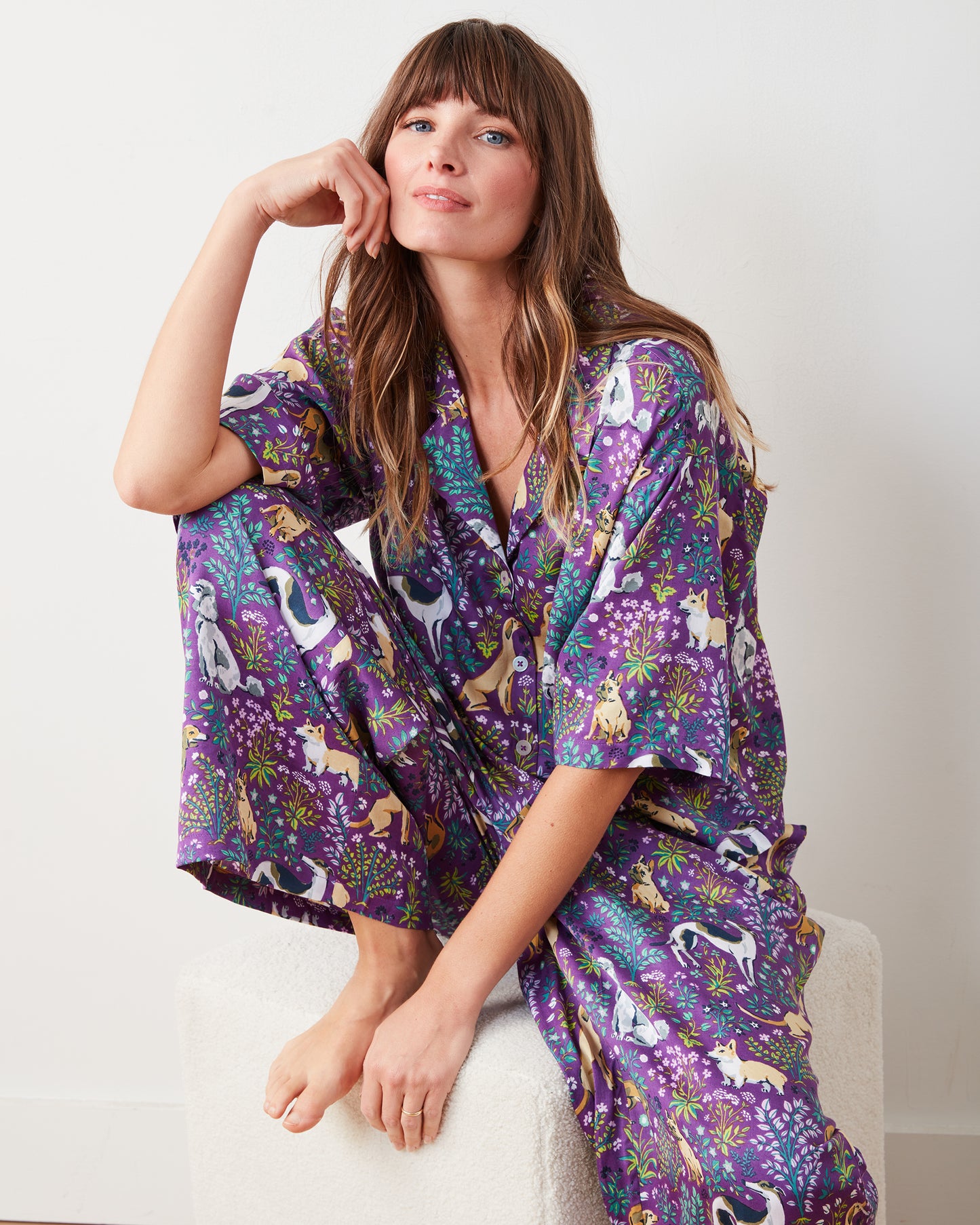Must Love Dogs - Eco Satin Wildest Dreams Set - Amethyst - Printfresh