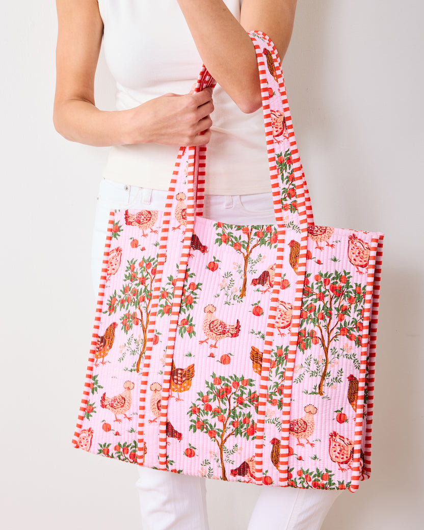 Hen House - Short Weekend Gift Set - Ballet Pink - Printfresh
