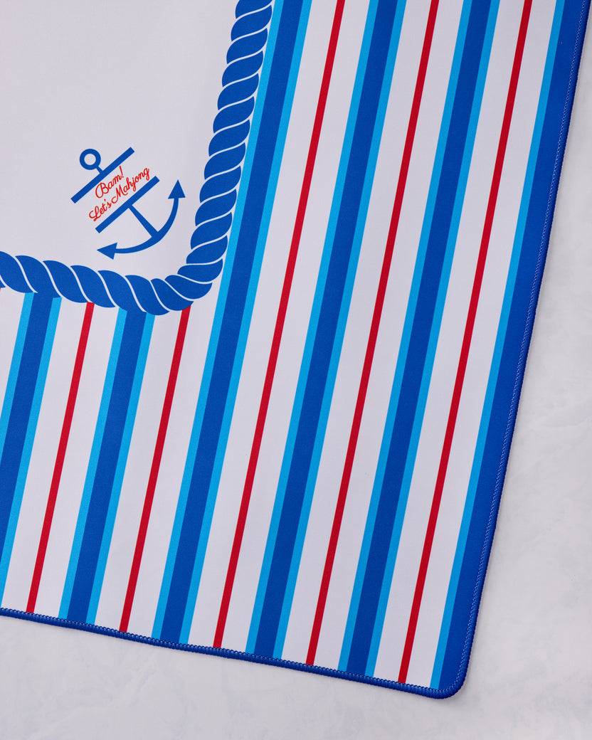 Nantucket - Mahjong Tile Set with Mat & Shufflers - Bam! Let's Mahjong®
