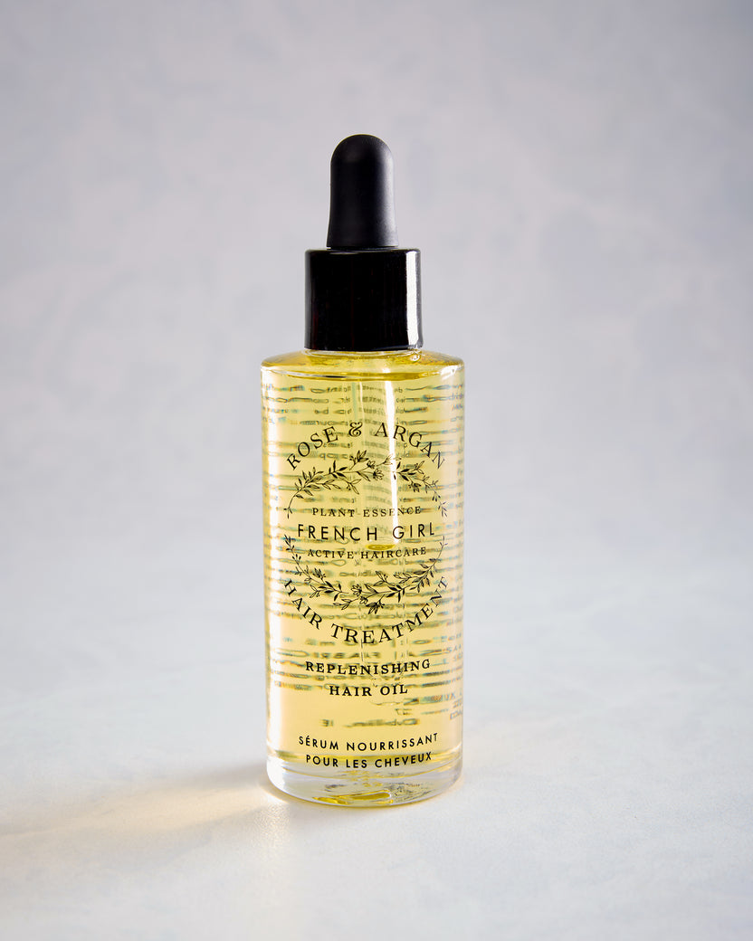 Rose - Organic Hydrating Rose Hair Oil Treatment - French Girl - Printfresh