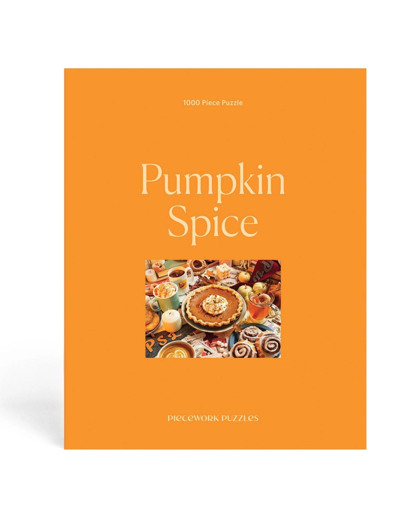 Orange - Pumpkin Spice - 1000 Piece Puzzle - Piecework