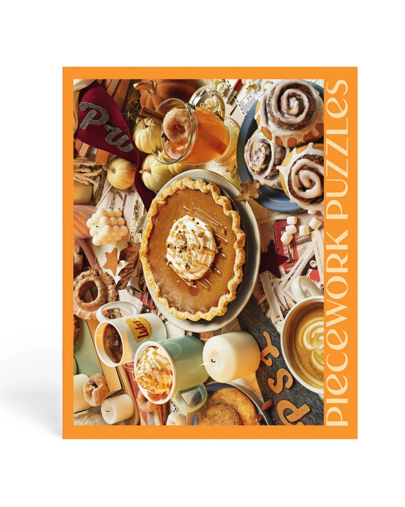 Orange - Pumpkin Spice - 1000 Piece Puzzle - Piecework
