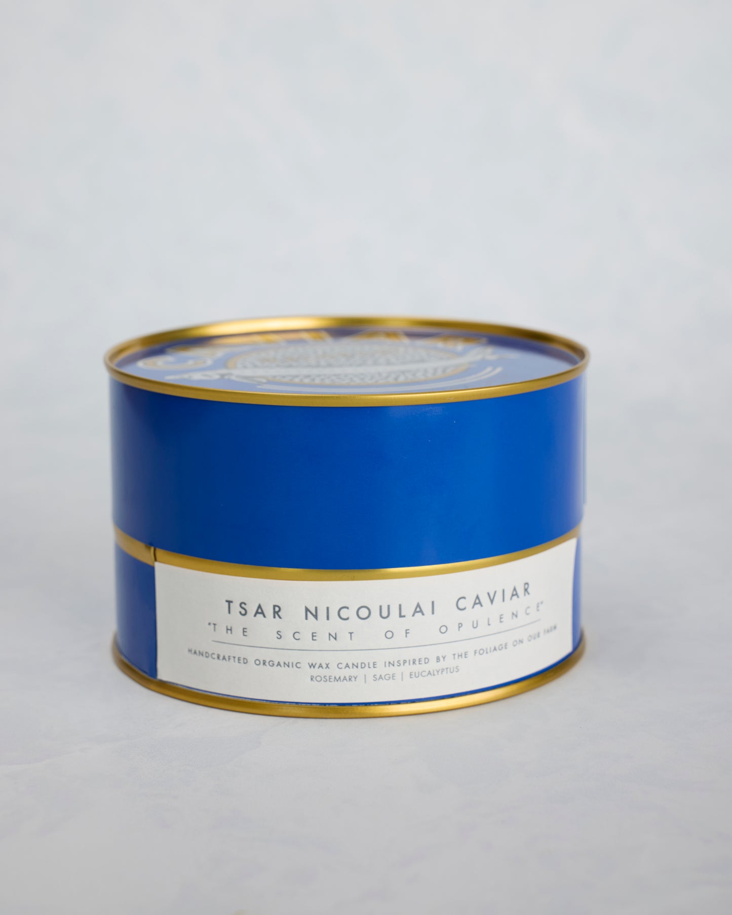 Spice Sage and Rosemary - Eucalyptus Sage and Rosemary Tin Candle - Tsar Nicoulai - Printfresh