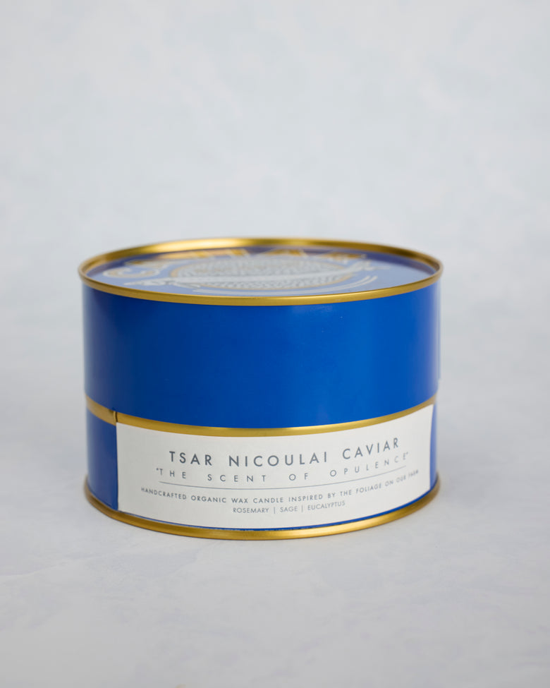 Spice Sage and Rosemary - Eucalyptus Sage and Rosemary Tin Candle - Tsar Nicoulai - Printfresh