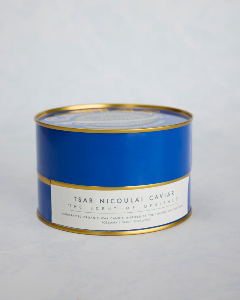 Spice Sage and Rosemary - Eucalyptus Sage and Rosemary Tin Candle - Tsar Nicoulai - Printfresh