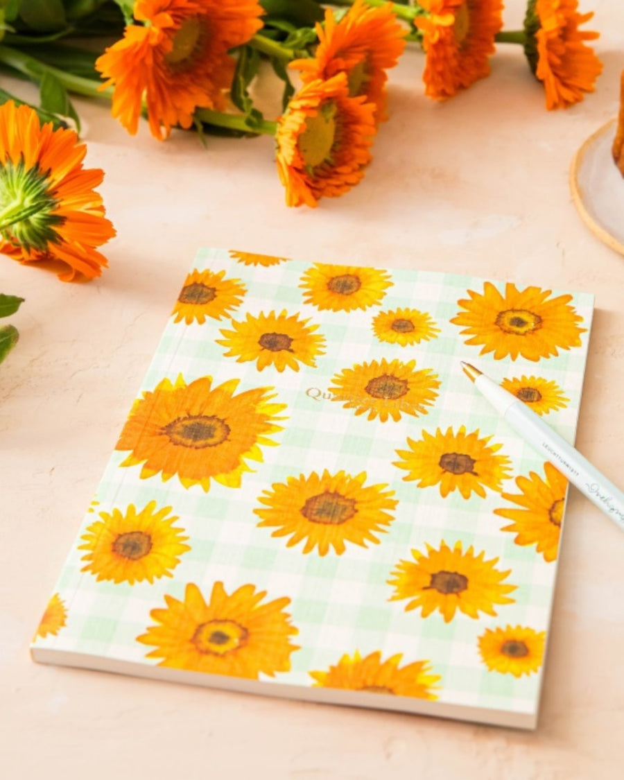 Quartier Libre Papier - Sunflower Journal - Yellow