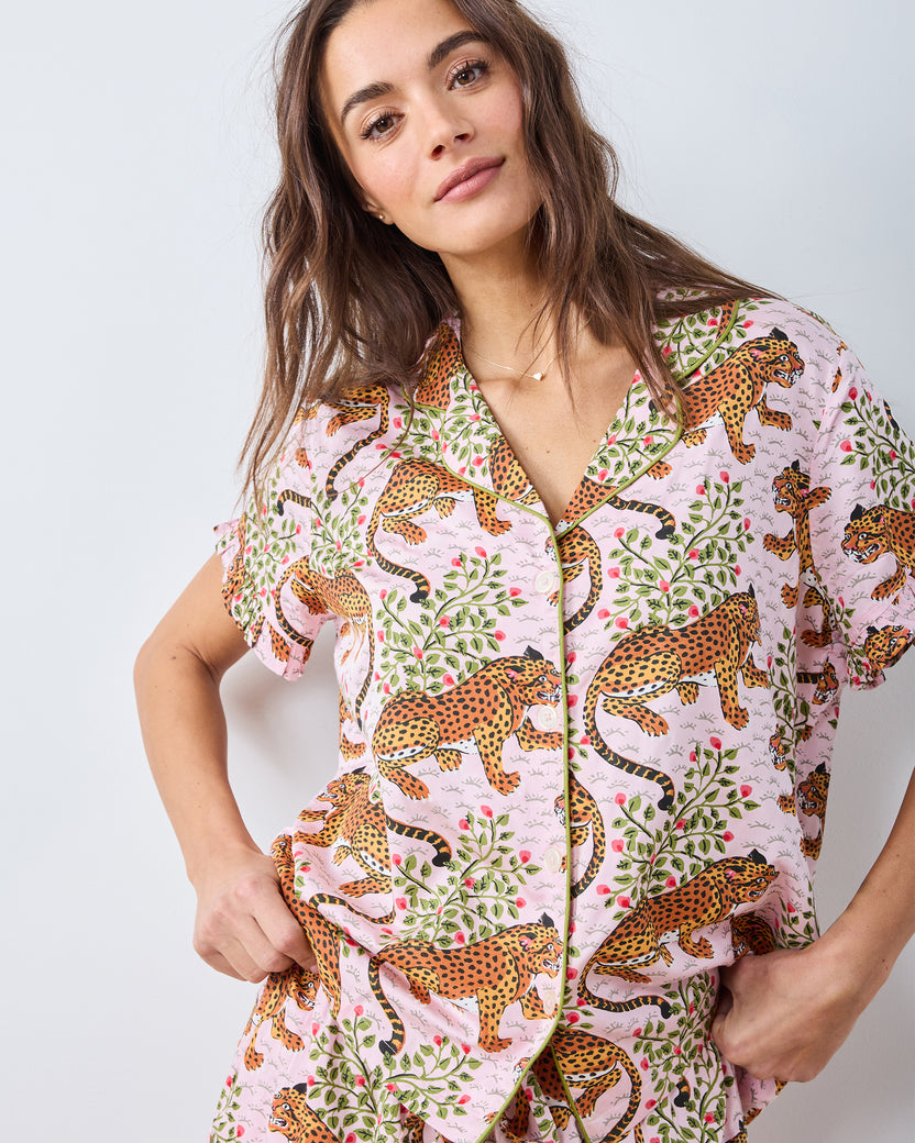 Bagheera - Eco Satin Ruffle Set - Blush - Printfresh