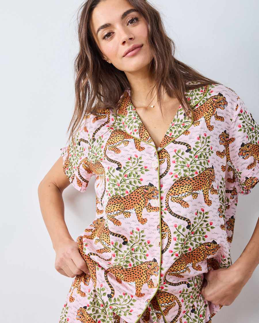 Bagheera - Eco Satin Ruffle Set - Blush - Printfresh