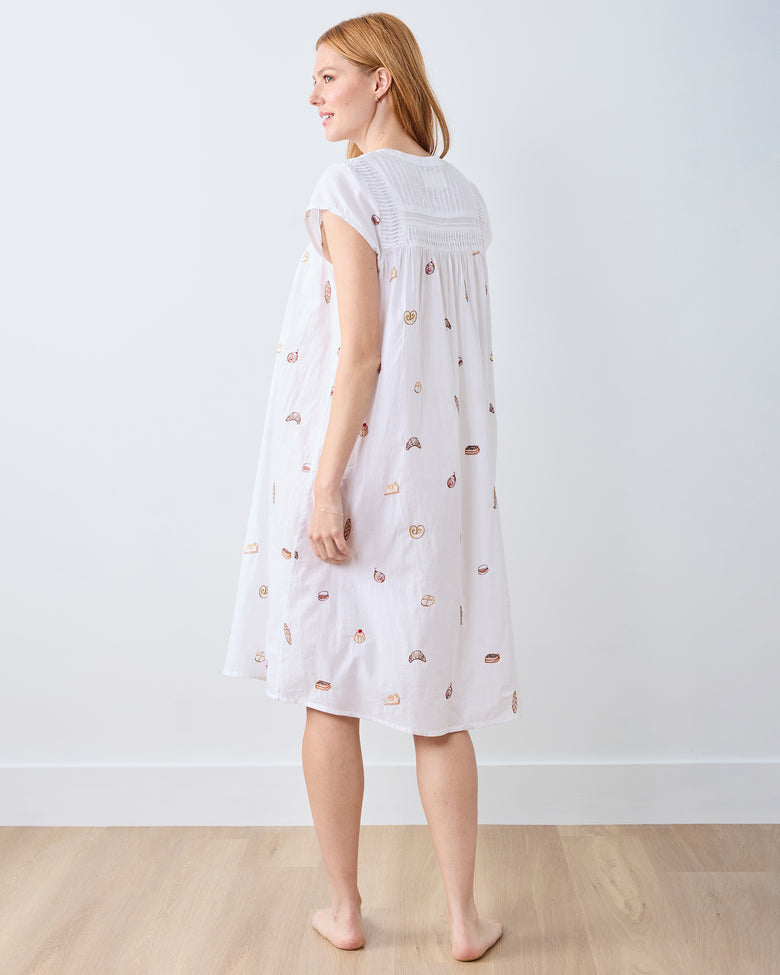 Freshly Baked - Moonlight Nightgown - Cloud - Printfresh