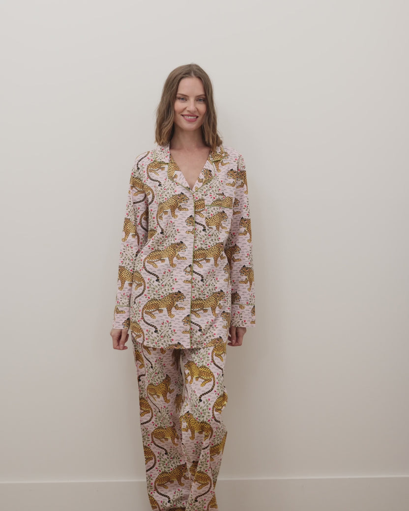 Bagheera - Tall Long PJ Set - Blush