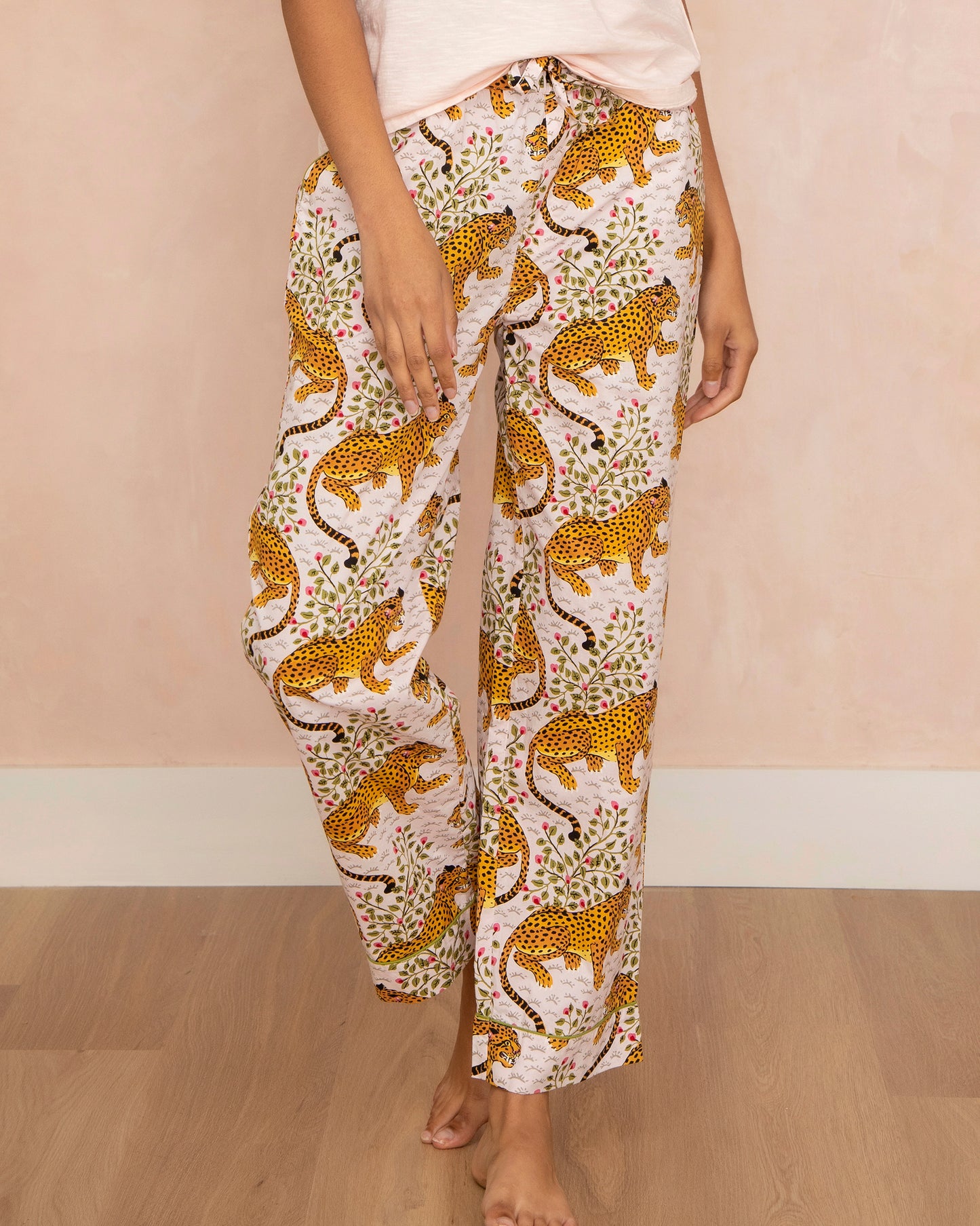 Bagheera - Pajama Pants - Blush - Printfresh